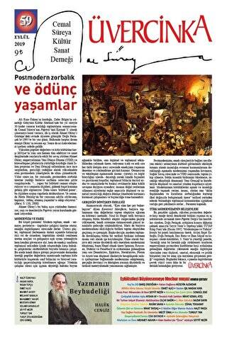 Üvercinka Dergisi Sayı: 59 Eylül 2019 - 1