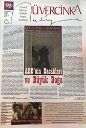 Üvercinka Dergisi Sayı: 93 - Temmuz 2022 - 1