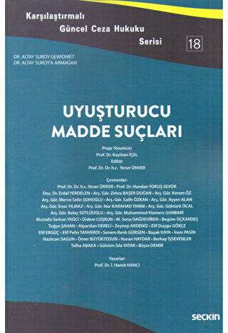 Uyuşturucu Madde Suçları - 1