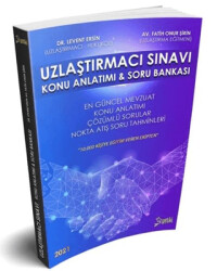 Uzlaştırmacı Sınavı Konu Anlatımı ve Soru Bankası - 1