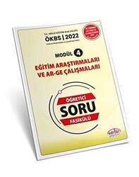 Uzman ve Başöğretmen Modül 4 Eğitim Araştırmaları ve Ar-ge Çalışmaları Özet ve Öğretici Soru Fasikülü - 1