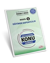 Uzman ve Başöğretmen Modül 5 Eğitimde Kapsayıcılık Özet ve Öğretici Konu Fasikülü - 1