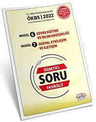 Uzman ve Başöğretmen Modül 6 Çevre Eğitimi ve İklim Değişikliği - Modül 7 Sosyal Etkileşim ve İletişim Özet ve Öğretici Soru Fasikülü - 1