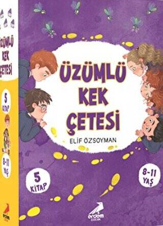 Üzümlü Kek Çetesi Seti 5 Kitap Takım - 1