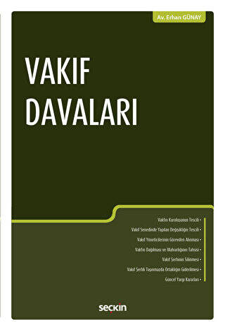 Vakıf Davaları - 1