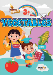 Vegetables Türkçe-İngilizce Boyama Kitabı - 1