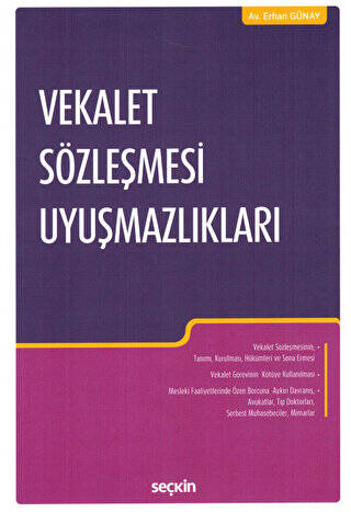 Vekalet Sözleşmesi Uyuşmazlıkları - 1