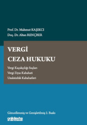 Vergi Ceza Hukuku - 1