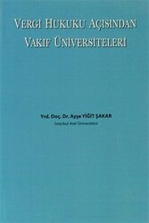 Vergi Hukuku Açısından Vakıf Üniversiteleri - 1