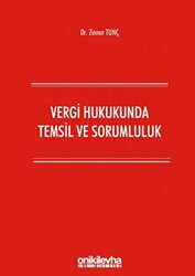 Vergi Hukukunda Temsil ve Sorumluluk - 1