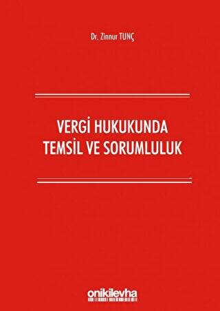 Vergi Hukukunda Temsil ve Sorumluluk - 1