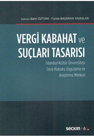 Vergi Kabahat ve Suçları Tasarısı - 1