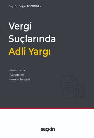 Vergi Suçlarında Adli Yargı - 1