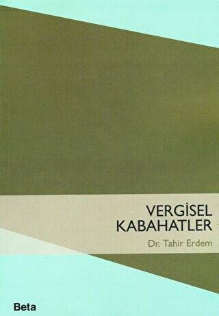 Vergisel Kabahatler - 1