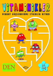 Vitaminikler-Dikkat Güçlendirme Etkinlik Kitabı - 1