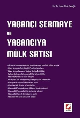 Yabancı Sermaye ve Yabancıya Mülk Satışı - 1