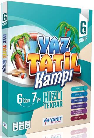 Yanıt 6. Sınıf Yaz Tatil Kitabı - 1