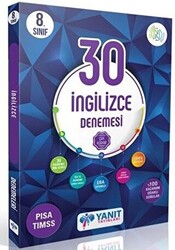 Yanıt 8. Sınıf Çözümlü 30 İngilizce Branş Denemesi - 1