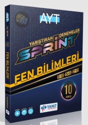 Yanıt AYT Fen Bilimleri 10`lu Yarıştıran Sprint Deneme - 1