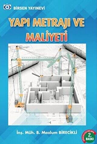 Yapı Metrajı ve Maliyeti - 1