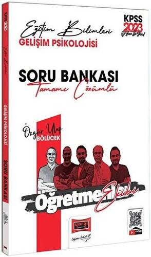 Yargı 2023 KPSS Eğitim Bilimleri Öğretmenler Ekibi Gelişim Psikolojisi Soru Bankası Çözümlü - Özgür Ulaş Bölücek Yargı Yayınları - 1