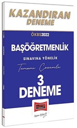 Yargı Yayınları 2022 Başöğretmenlik Sınavına Yönelik Tamamı Çözümlü Kazandıran 3 Deneme - 1