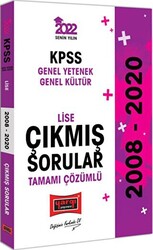 Yargı Yayınları 2022 KPSS GY GK Lise Tamamı Çözümlü Çıkmış Sorular - 1