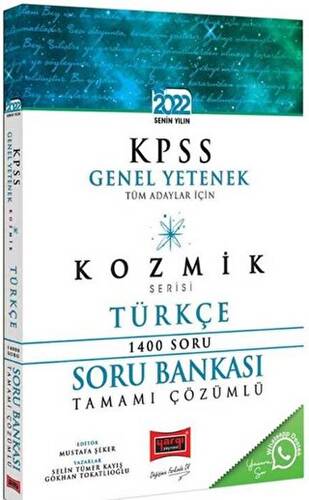 Yargı Yayınları 2022 KPSS Tüm Adaylar İçin Genel Yetenek Kozmik Serisi Tamamı Çözümlü Türkçe Soru Bankası - 1