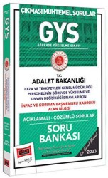 Yargı Yayınları 2023 Adalet Bakanlığı GYS Ceza ve Tevkifevleri Genel Müdürlüğü İnfaz ve Koruma Başmemuru Kadrosu Alan Bilgisi İçin Açıklamalı Soru Bankası - 1