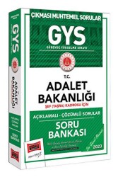 Yargı Yayınları 2023 Adalet Bakanlığı Şef Taşra Kadrosu İçin Soru Bankası - 1