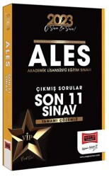 Yargı Yayınları 2023 ALES Tamamı Çözümlü Çıkmış Sınav Soruları Son 11 Sınav - 1