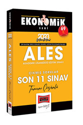 Yargı Yayınları 2023 ALES Tamamı Çözümlü Çıkmış Son 11 Sınav Soruları Ekonomik Seri 20 Kasım 2022 Sınavı Dahil - 1