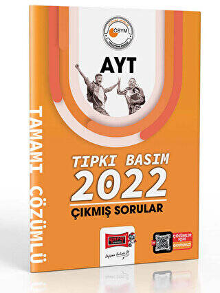 Yargı Yayınları 2023 AYT Tıpkı Basım 2022 Çıkmış Sorular - 1