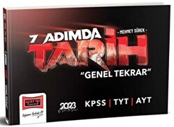 Yargı Yayınları 2023 KPSS 7 Adımda Tarih Genel Tekrar - 1