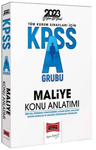 Yargı Yayınları 2023 KPSS A Grubu Maliye Konu Anlatımı - 1