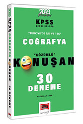 Yargı Yayınları 2023 KPSS Coğrafya Tamamı Çözümlü Konuşan 30 Deneme - 1