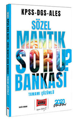 Yargı Yayınları 2023 KPSS DGS ALES Sözel Mantık Tamamı Çözümlü Soru Bankası - 1