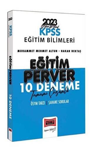 Yargı Yayınları 2023 KPSS Eğitim Bilimleri Eğitimperver Tamamı Çözümlü 10 Deneme - 1