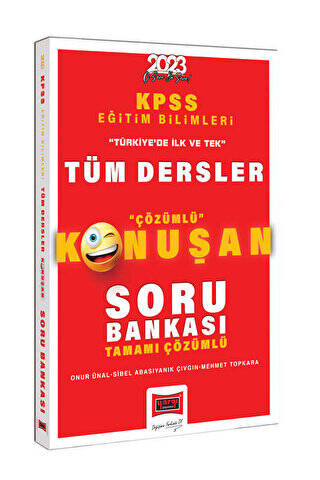 Yargı Yayınları 2023 KPSS Eğitim Bilimleri Tüm Dersler Tamamı Çözümlü Konuşan Soru Bankası - 1