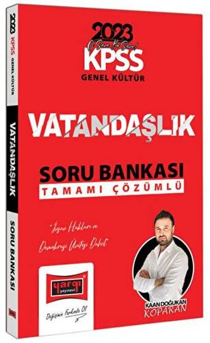 Yargı Yayınları 2023 KPSS Genel Kültür Tamamı Çözümlü Vatandaşlık Soru Bankası - 1