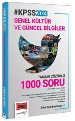 Yargı Yayınları 2023 KPSS Genel Kültür ve Güncel Bilgiler Tamamı Çözümlü 1000 Soru - 1