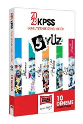 Yargı Yayınları 2023 KPSS Genel Yetenek Genel Kültür 5 Yüz Ekibi Tamamı Çözümlü 10 Deneme - 1