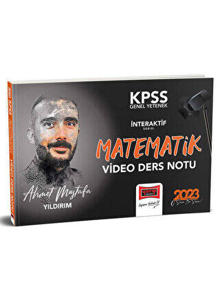 Yargı Yayınları 2023 KPSS Genel Yetenek İnteraktif Serisi Matematik Video Ders Notları - 1