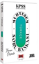 Yargı Yayınları 2023 KPSS Genel Yetenek Türkçe Tamamı Çözümlü Soru Bankası - 1