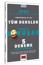 Yargı Yayınları 2023 KPSS GK-GY Tüm Dersler Tamamı Çözümlü 5 Deneme - 1