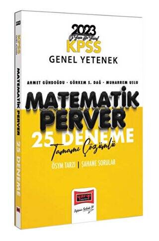 Yargı Yayınları 2023 KPSS Matematikperver Tamamı Çözümlü 25 Deneme - 1