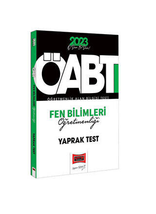 Yargı Yayınları 2023 KPSS ÖABT Fen Bilimleri Öğretmenliği Çek Kopart Yaprak Test - 1