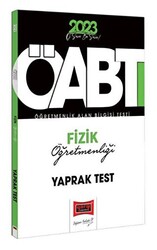 Yargı Yayınları 2023 KPSS ÖABT Fizik Öğretmenliği Çek Kopart Yaprak Test - 1