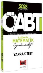 Yargı Yayınları 2023 KPSS ÖABT İlköğretim Matematik Öğretmenliği Çek Kopart Yaprak Test - 1