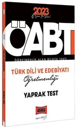 Yargı Yayınları 2023 KPSS ÖABT Türk Dili ve Edebiyatı Öğretmenliği Çek Kopart Yaprak Test - 1